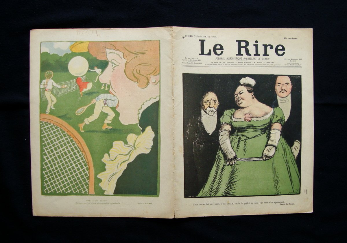 Le Rire Rivista Umoristica Parigi N.346 Anno 7 22 Giugno …