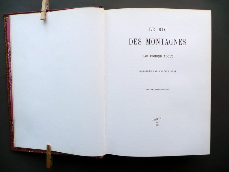 Le Roi Des Montagnes Par Edmond About Gustave DorË Paris … | Immagine Gallery 1