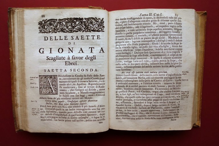 Le Saette di Gionata Scagliate a Favor degli Ebrei Benetelli …