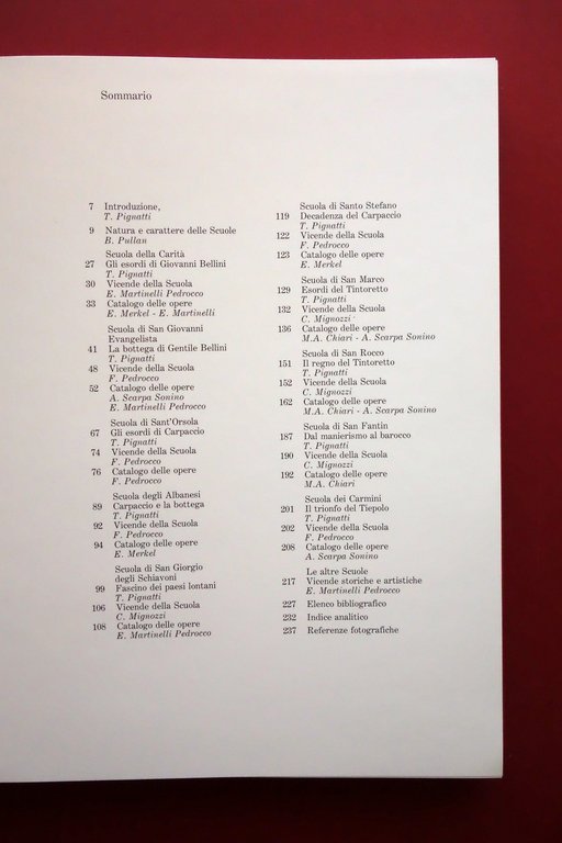 Le Scuole di Venezia a cura di Perisio Pignatti Brian … | Immagine Gallery 5