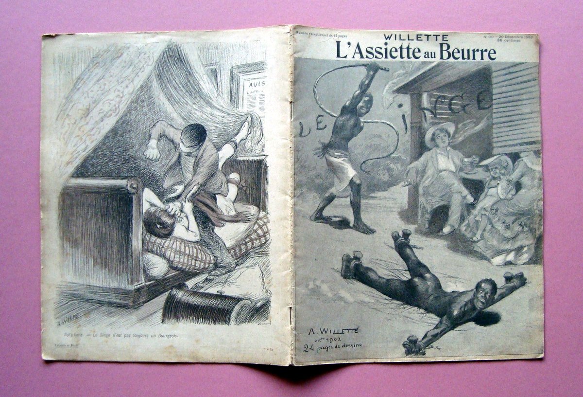 Le Singe Giornale umoristico Numero exceptionnel 20 decembre 1902 Willette | Immagine principale