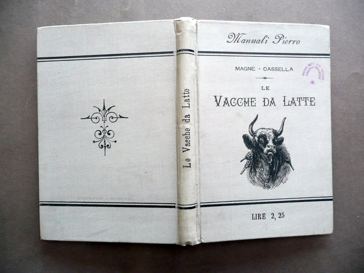 Le Vacche da Latte Magne Cassella Manuali Pierro Napoli 1896 … | Immagine principale