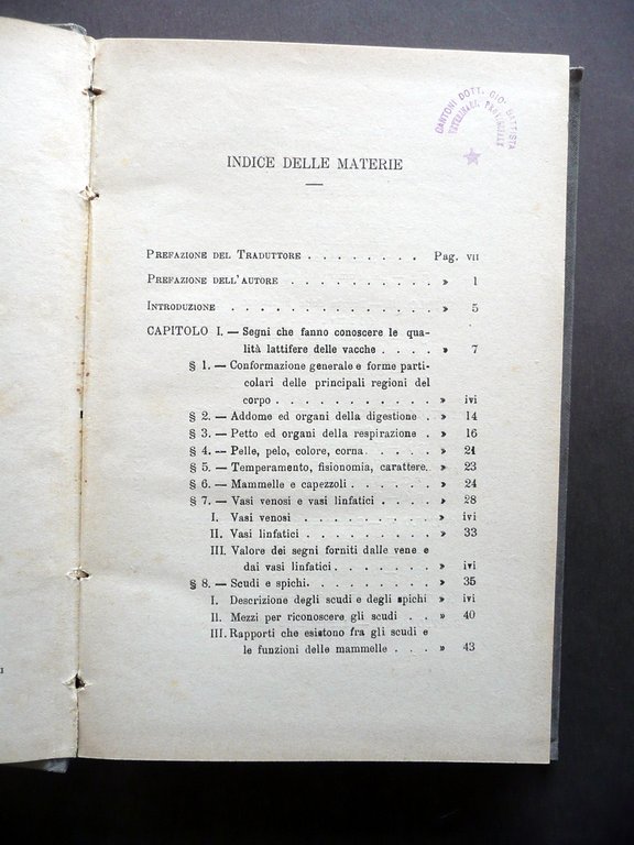 Le Vacche da Latte Magne Cassella Manuali Pierro Napoli 1896 … | Immagine Gallery 3