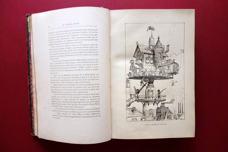 Le Vingtieme Siecle texte et Dessins par A. Robida Decaux …