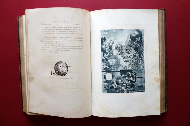 Le Vingtieme Siecle texte et Dessins par A. Robida Decaux …