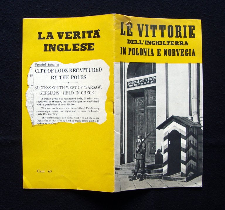 Le Vittorie dell'Inghilterra in Polonia e Norvegia 1940 XIX ww2