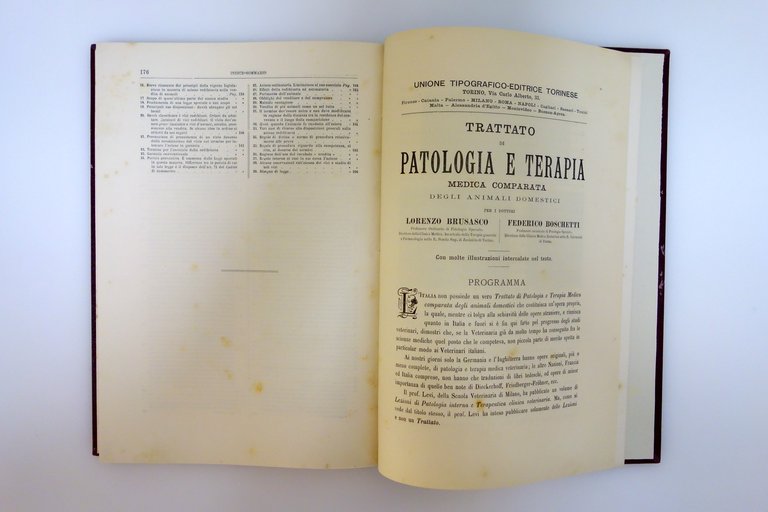 Legislazione e Giurisprudenza Veterinaria Codice Veterinario Bassi Torino 1896 | Immagine Gallery 4