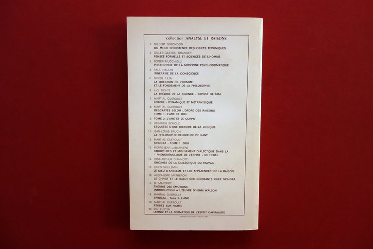 Leibniz et la Formation de l'Esprit Capitaliste J. Elster Aubier … | Immagine Gallery 2