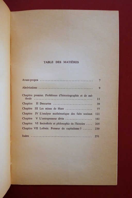 Leibniz et la Formation de l'Esprit Capitaliste J. Elster Aubier … | Immagine Gallery 4