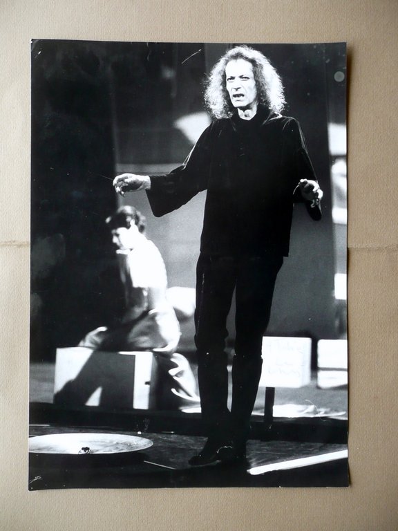 Leo de Berardinis Grande Fotografia Foto Ferrari Bologna Teatro Avanguardia