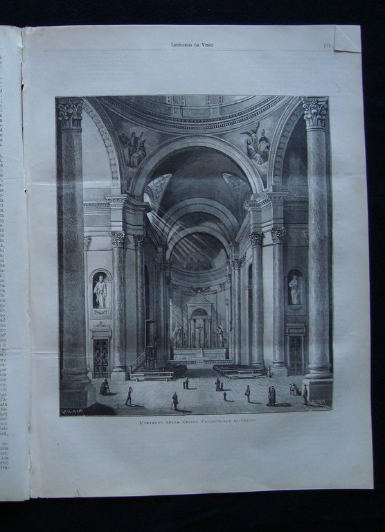 Leonardo Da Vinci Anno III 1879 Numero 10 Chiesa Nuova …