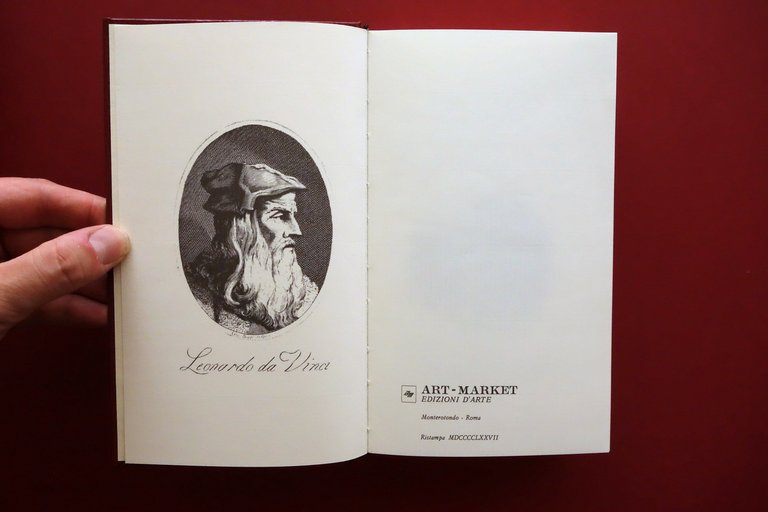 Leonardo da Vinci Trattato della Pittura Classici Italiani 1804 Anastatica …