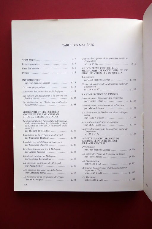 Les Cites Oubliees de l'Indus Archeologie du Pakistan Guimet 1988 … | Immagine Gallery 4