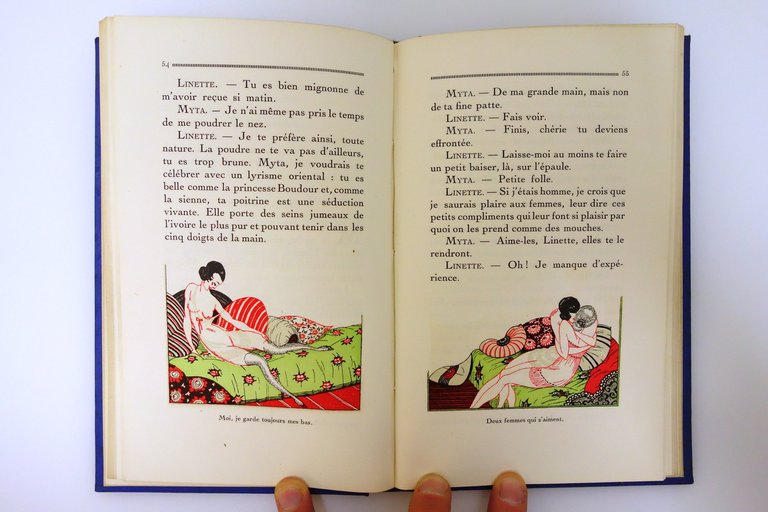 Les Confidences Libertines Lucie Paul-Margueritte Paris 1922 Disegni M. Francois