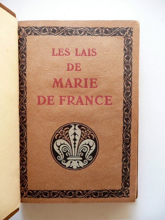 Les Lais de Marie de France par Paul Tuffrau Edition …