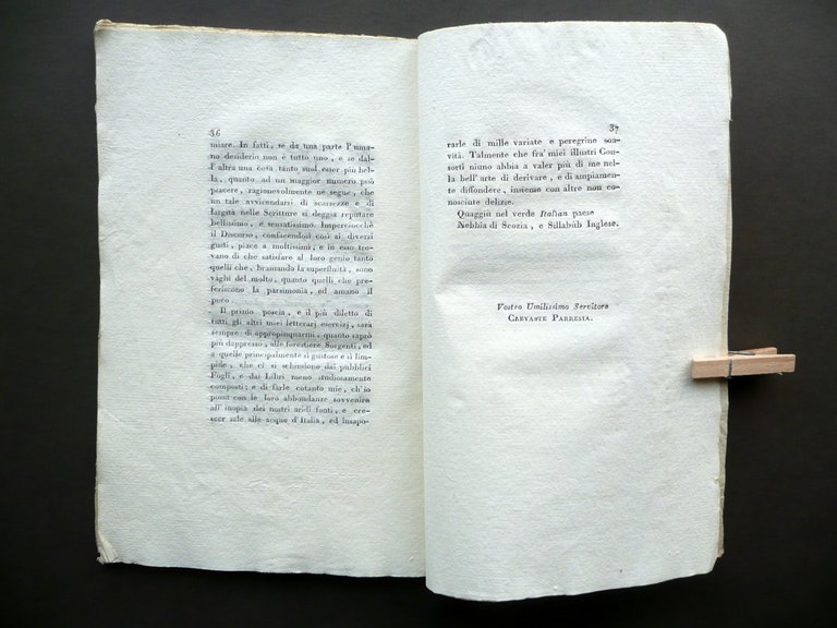 Lettera agli Autori di un Giudizio sopra Alcune Opere Italiane …