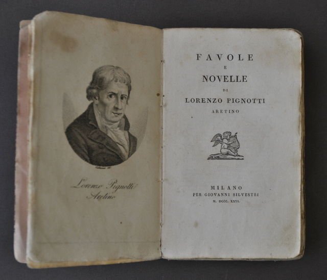 Letteratura Favole Novelle Poesie Lorenzo Pignotti Silvestri Milano 1826