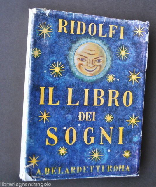 Letteratura Italiana Prime edizioni Novecento Ridolfi Libro dei Sogni Roma …