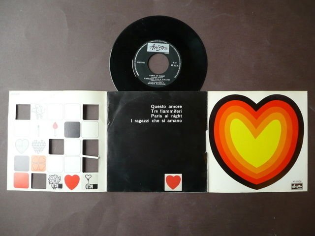 Letteratura Prevert Poesia Incontri d'Amore Ariston 45 Giri Curiosa Confezione