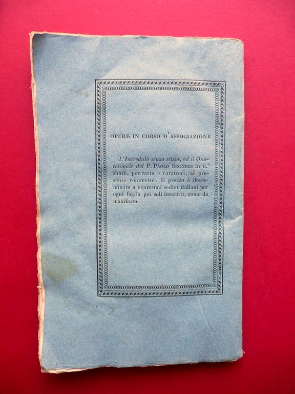 Lettere Scientifiche di Evasio ad Uranio Gabrio Piola Fiaccadori Reggio …