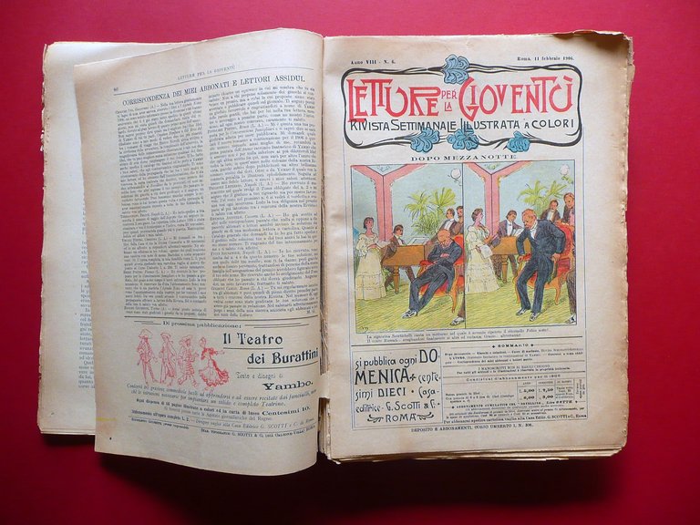 Letture per la Giovent˘ e Famiglie Scotti Roma 1906 52 …