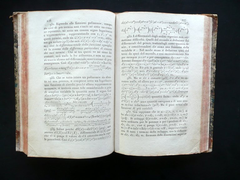 Lezioni Elementari di Matematiche Marie Stamperia Calasanziana 1825 Parte II