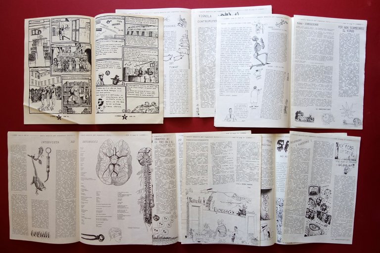 Libera! Spazio Mensile Sognatori Folli 6 Numeri 1991-92 Volantino Living … | Immagine Gallery 3