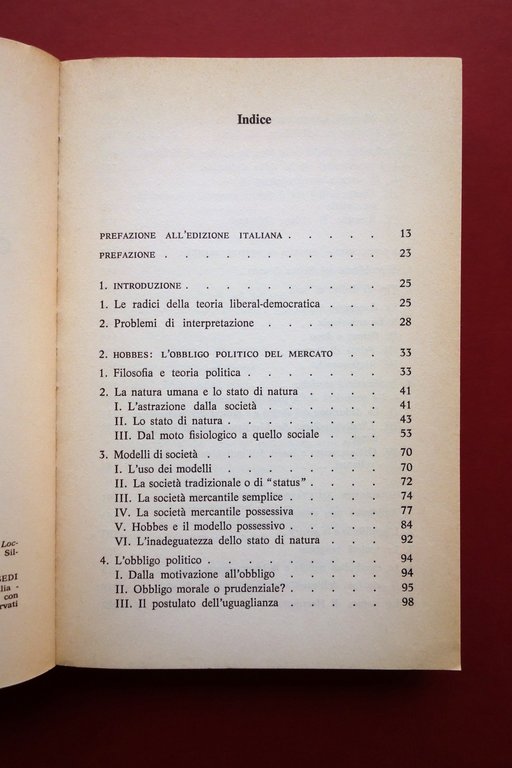 Libertà e Proprietà alle Origini del Pensiero Borghese ISEDI 1973 …