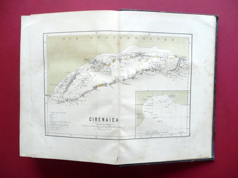 Libia Italica de Regny Cirenaica G. Haimann Hoepli Milano 1885-1913 …