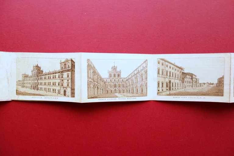 Libretto a Fisarmonica Ricordo di Modena 12 Vedute Litografia Cavazzuti | Immagine Gallery 2