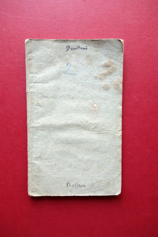 Libretto d'Opera I Puritani e i Cavalieri Conte C. Pepoli … | Immagine Gallery 2