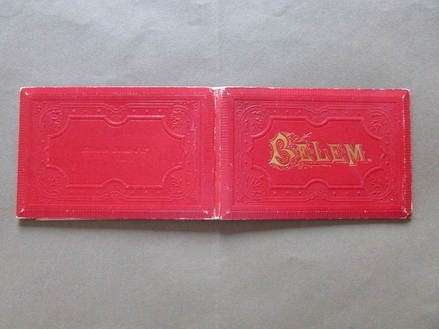 Libretto Fisarmonica Vedute Belem Torre Cattedrale Portogallo Viaggi Turismo