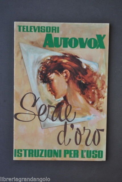 Libretto Istruzioni Uso Televisori Autovox TV Serie Oro Canali Televisione …