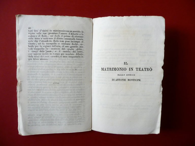 Libretto Opera Otello Zeila Un Matrimonio in Teatro Rossini La …