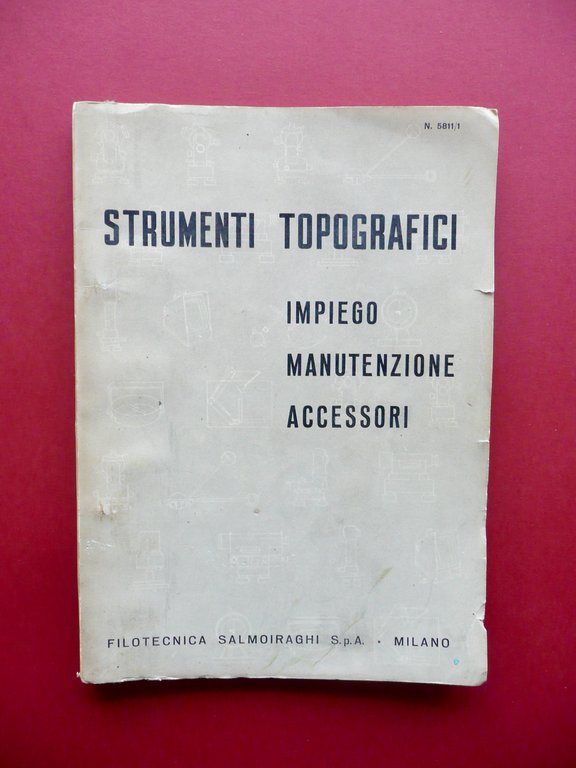 Libretto Salmoiraghi Milano Strumenti Tipografici Manutenzione Accessori 1958 | Immagine Gallery 1