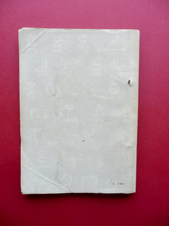 Libretto Salmoiraghi Milano Strumenti Tipografici Manutenzione Accessori 1958
