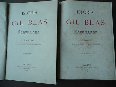 Libri '800 figurati Classici Libri popolari figurati Istoria Blas Lesage … | Immagine principale