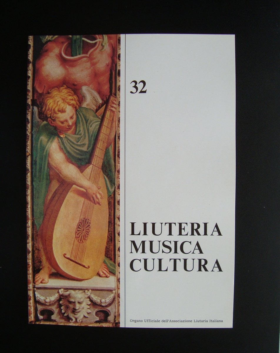 Liuteria Musica Cultura Organo Ufficiale Liuteria Italiana n 32 Settembre … | Immagine principale