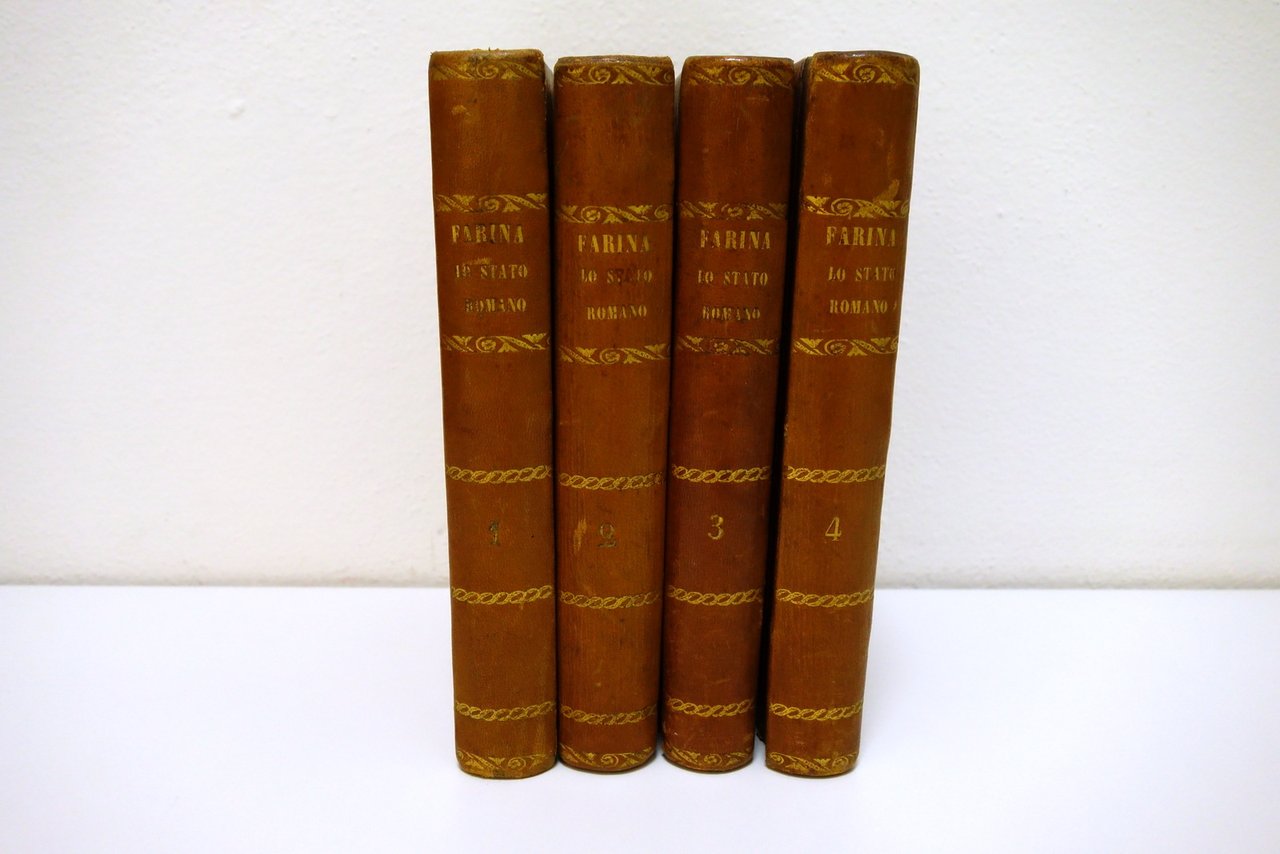 Lo Stato Romano 1815-1850 Luigi Carlo Farini Ferrero 1850 4 …