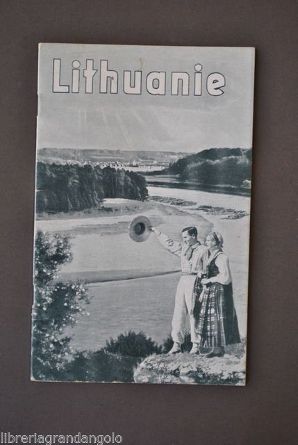 Locale Lituania Repubbliche Baltiche Baltico Lithuanie Guida Usi Storia 1936