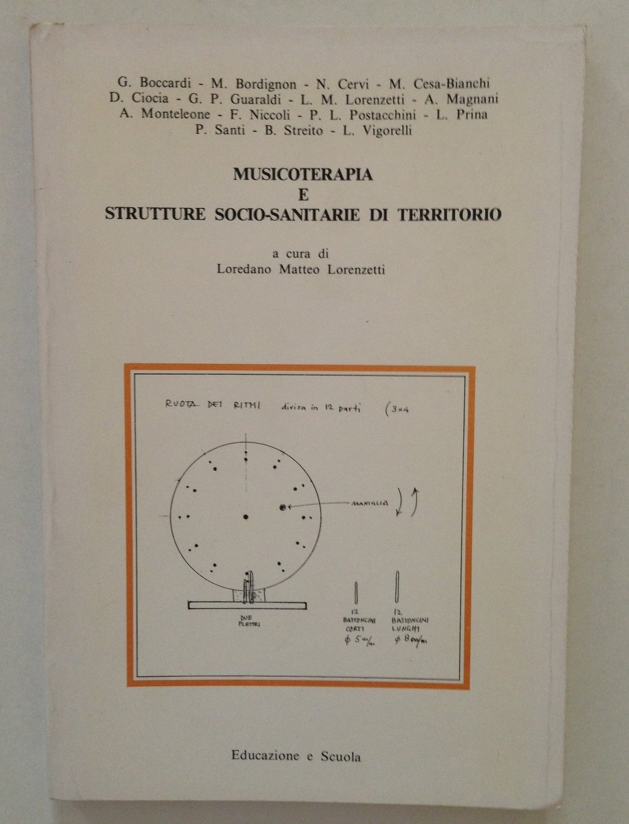 Loredano Matteo Lorenzetti Musicoterapia Strutture Socio Sanitarie di Territorio