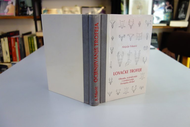 LOVACKE TROFEJE FRKOVIC TROFEI CACCIA CROAZIA HRVATSKA 1989