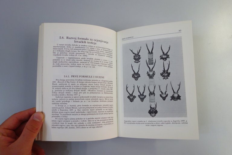 LOVACKE TROFEJE FRKOVIC TROFEI CACCIA CROAZIA HRVATSKA 1989