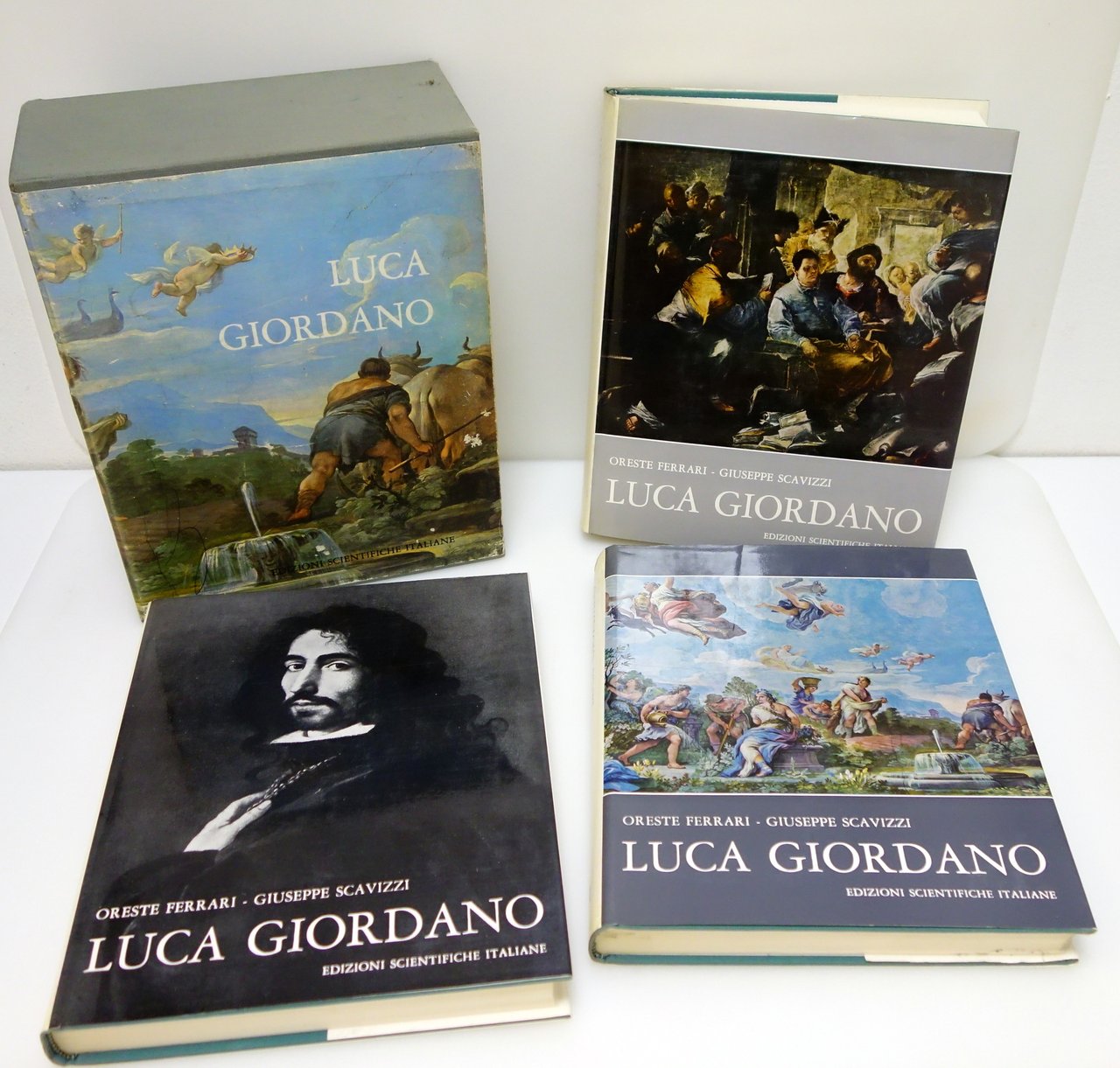 Luca Giordano O. Ferrari G. Scavizzi 1966 3 Volumi Completo | Immagine principale