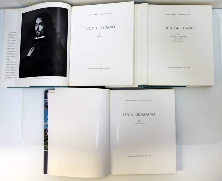 Luca Giordano O. Ferrari G. Scavizzi 1966 3 Volumi Completo | Immagine Gallery 3