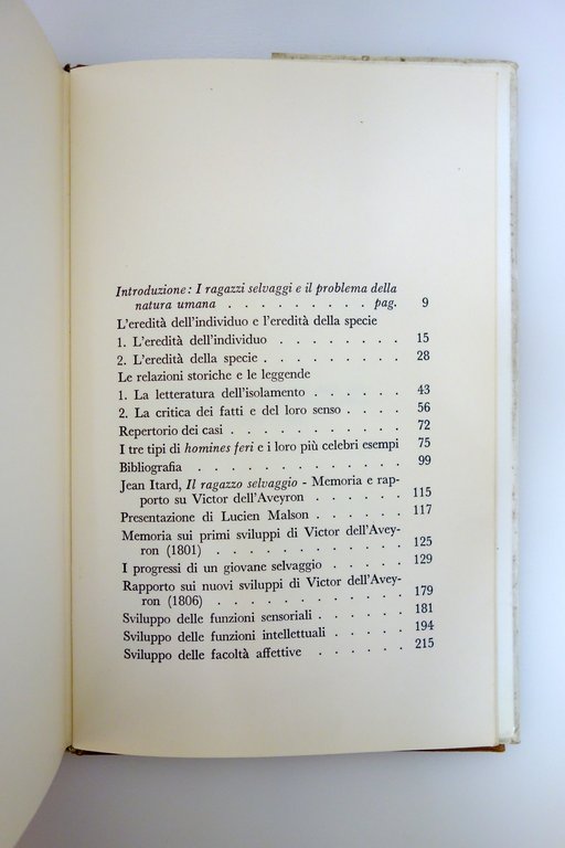 Lucien Malson I Ragazzi Selvaggi Rizzoli 1971 1° Edizione Raro | Immagine Gallery 2