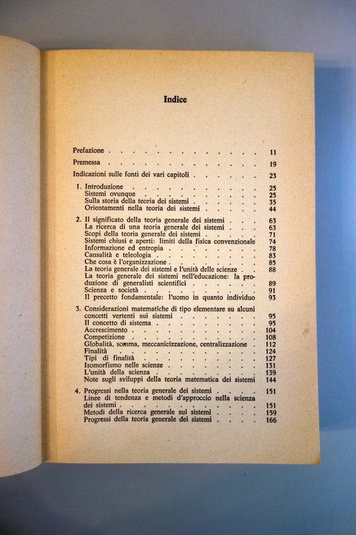 Ludwig von Bertalanffy Teoria Generale dei Sistemi Mondadori 1983 1°Ed.