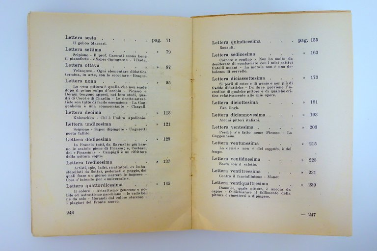 Luigi Bartolini il Fallimento della Pittura Lettere dalla Biennale 1948 …