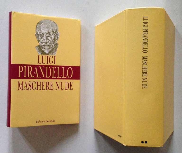 Luigi Pirandello Maschere Nude 2 Volumi Mondadori Editore Milano 1986