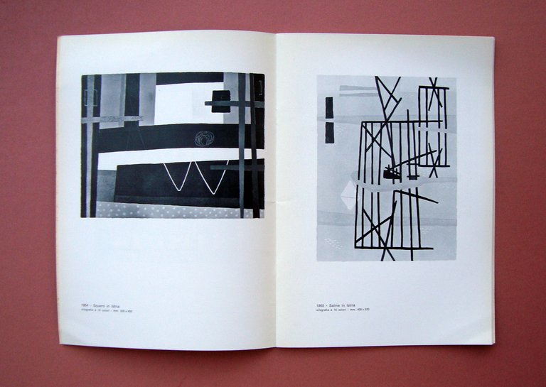 Luigi Spacal Opera grafica 1953-1976 Reggio Emilia 1977 Catalogo mostra